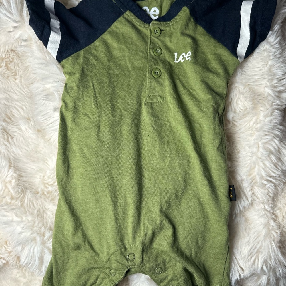 Lee Green Baby Romper